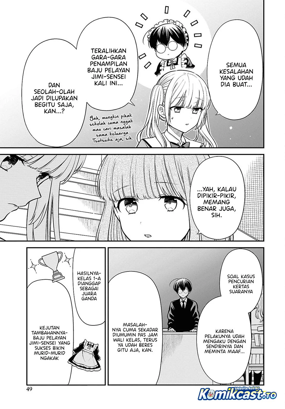 1-nen A-gumi no Monster Chapter 89 Gambar 6