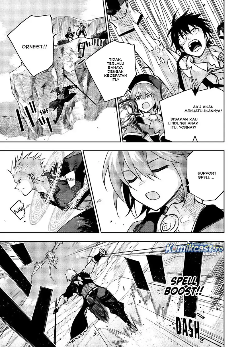 A Court Magician, Who Was Focused On Supportive Magic Because His Allies Were Too Weak, Aims To Become The Strongest After Being Banished Chapter 186 Gambar 6