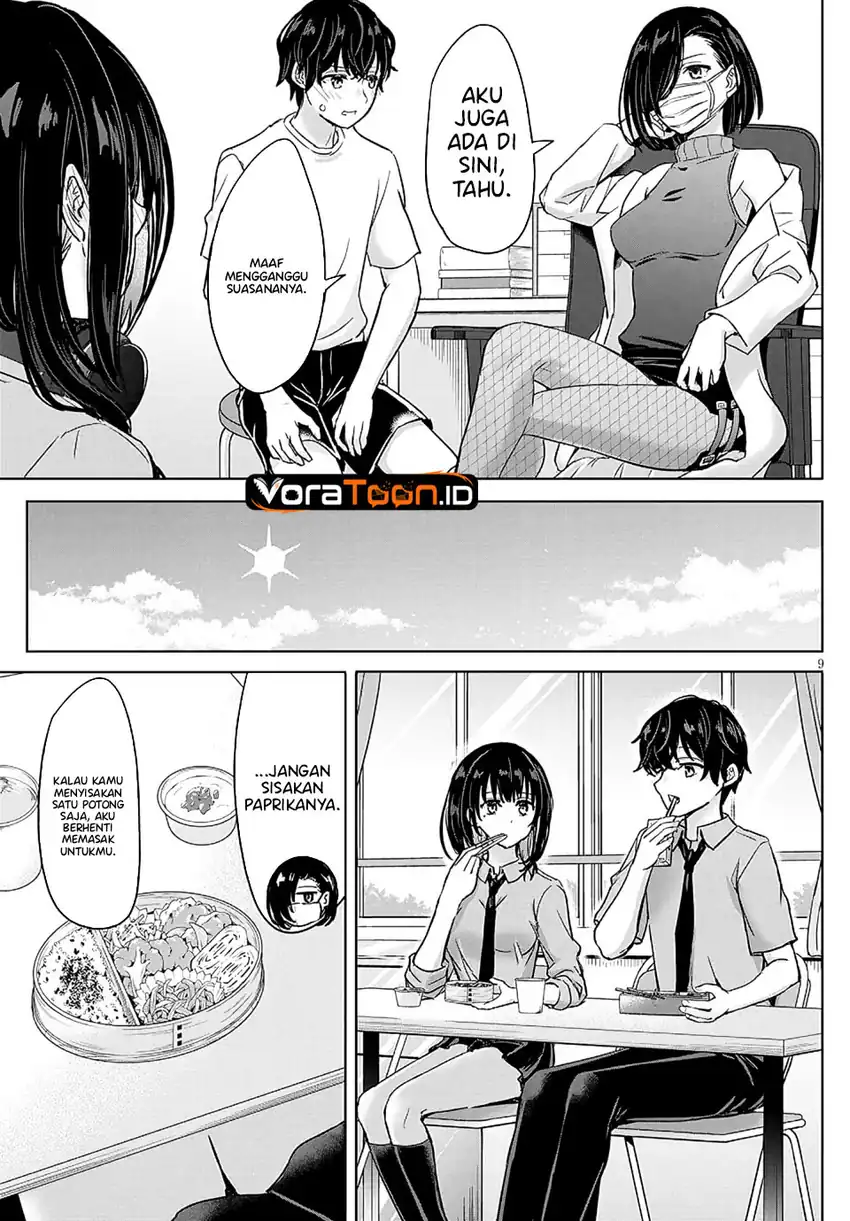 Amamori Junna wa Shitsudo ga Takai Chapter 4 Gambar 10