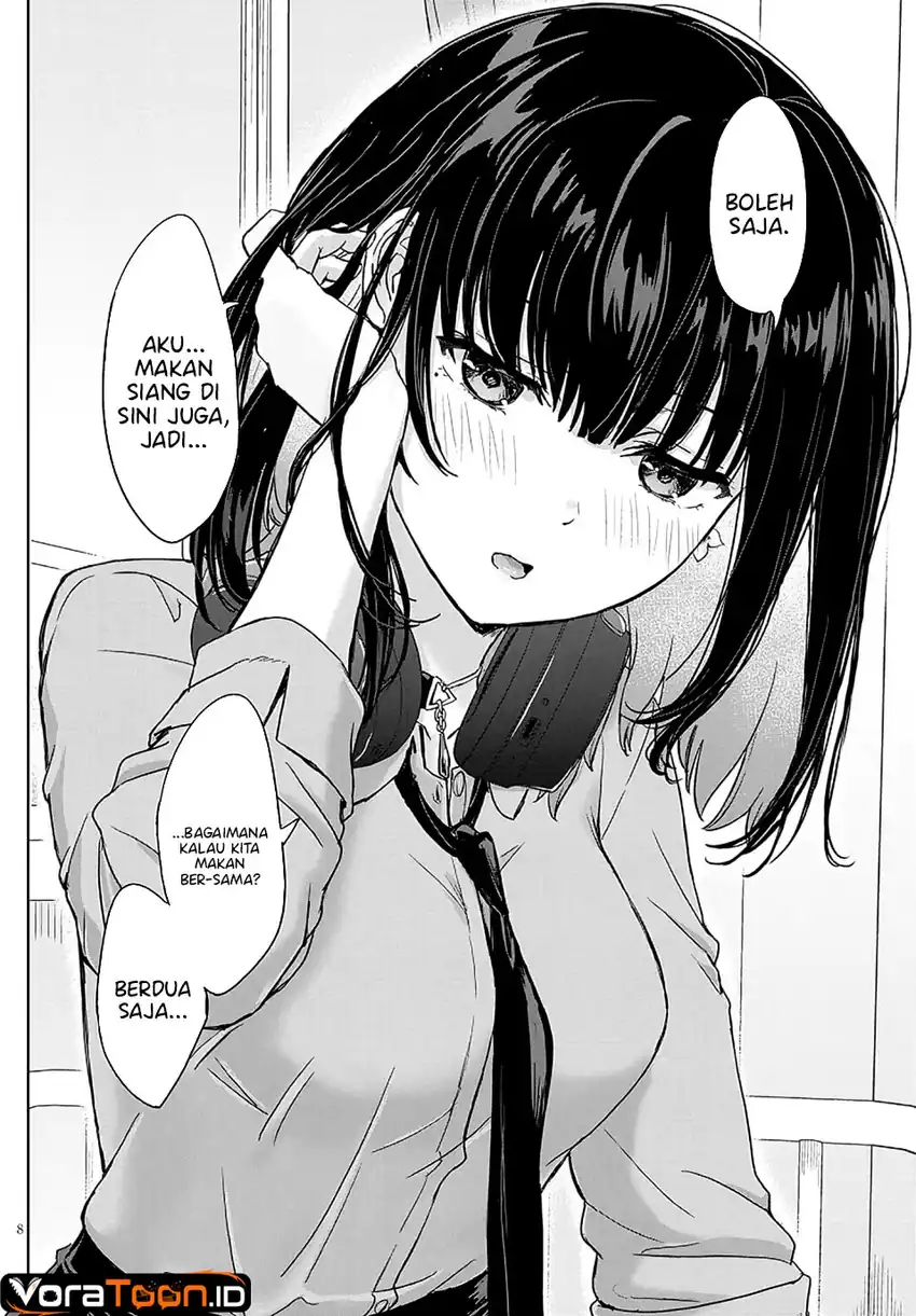 Amamori Junna wa Shitsudo ga Takai Chapter 4 Gambar 9