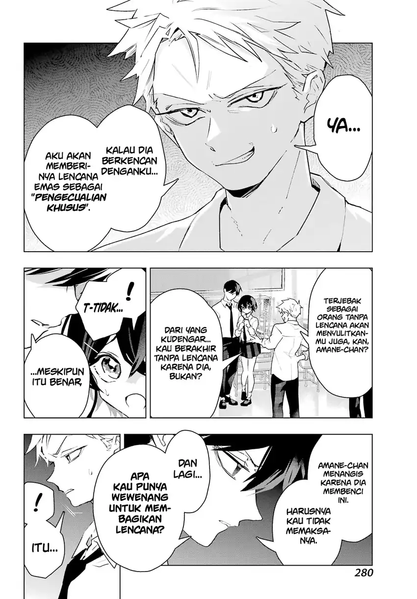 Anta to Osananajimitte dake demo Iyananoni! ~Zekkou kara Hajimaru S-kyuu Bishoujo to no Gakuen Nariagari Seikatsu~ Chapter 13 Gambar 8
