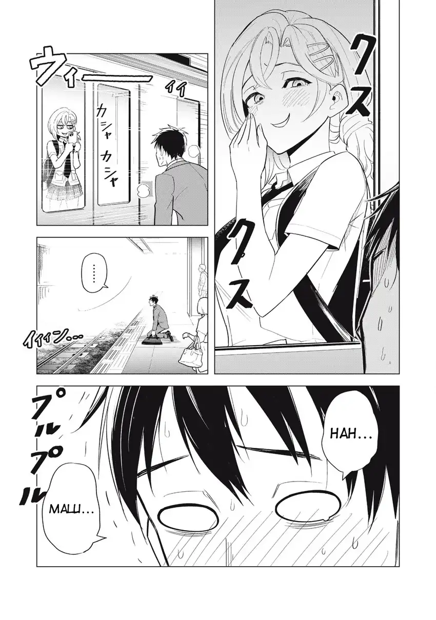Asa no Tsuukin Densha de, Yatara to Hanashikakete Kuru Joshikousei. Chapter 2 Gambar 6