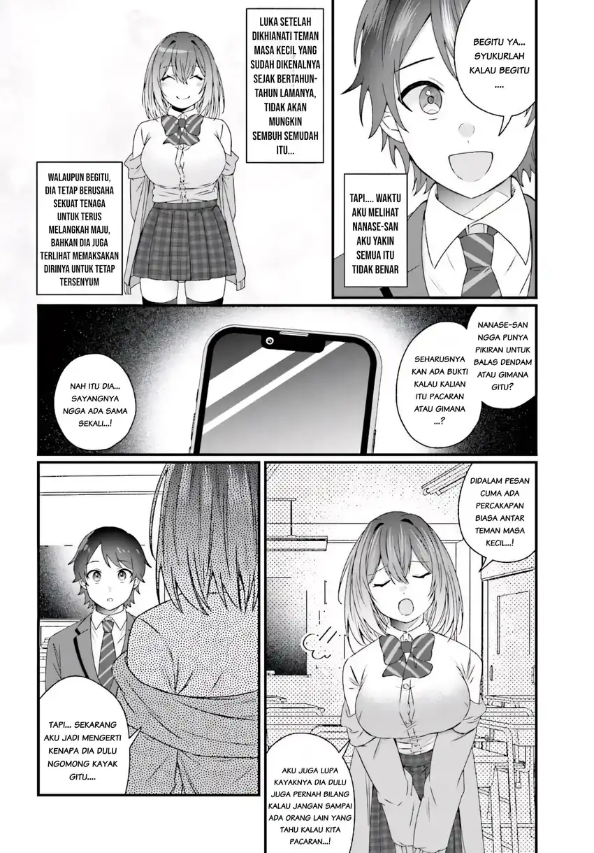 Chicchakute Dekakute Kawaii Nanase-san o Kanchigai Moto-kare Kara Ubatte Shiawase ni Suru Chapter 2.1 Gambar 6