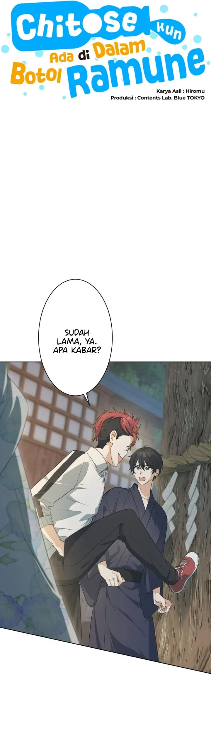 Chitose-kun wa Ramune Bin no Naka (Webtoon) Chapter 12 Gambar 16