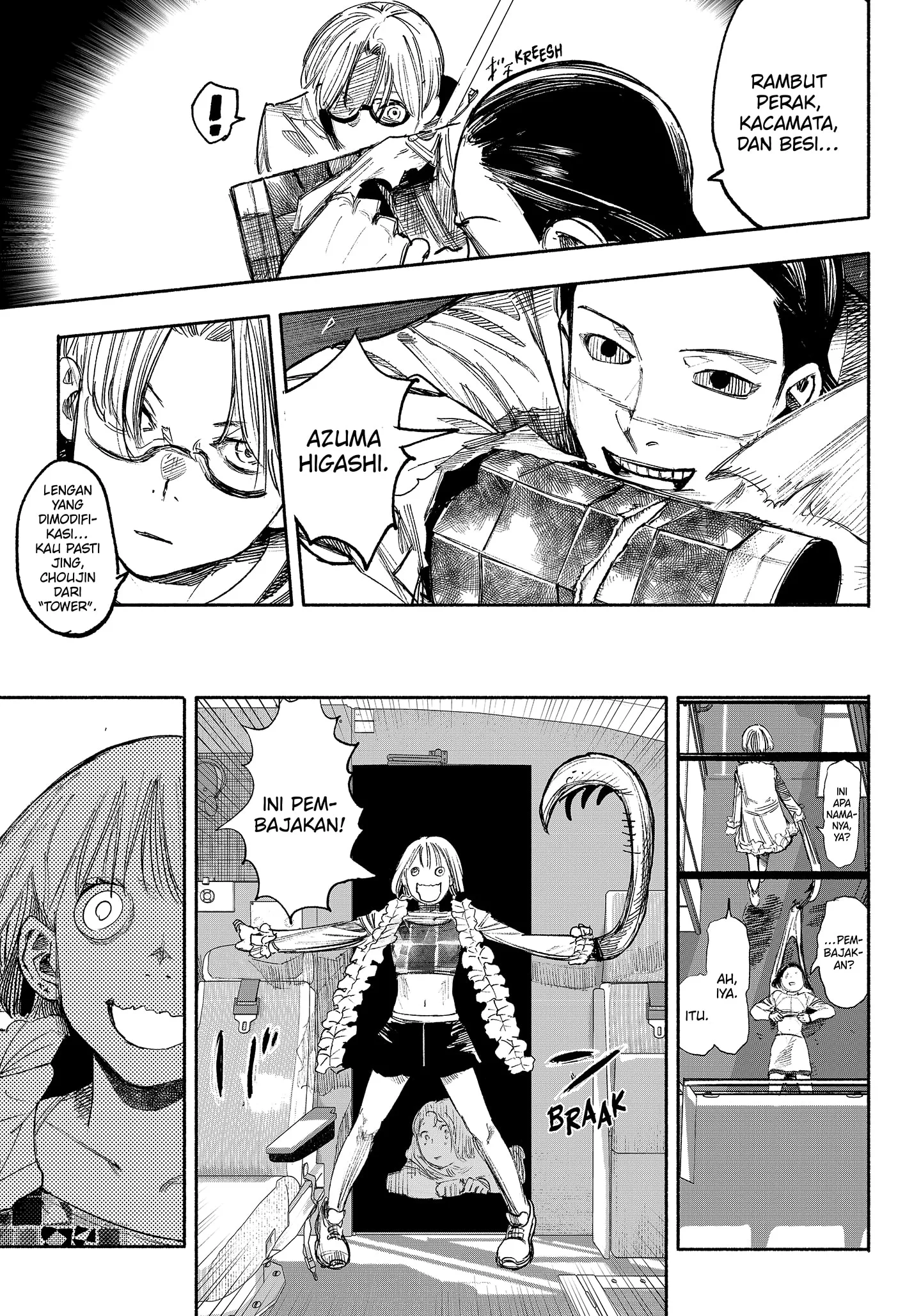Choujin X Chapter 36 Gambar 17