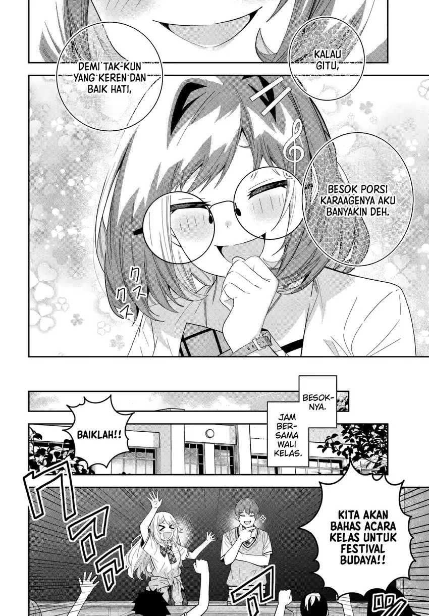 Classmate no Moto Idol ga, Tonikaku Kyodou Fushin Nan desu Chapter 25 Gambar 8