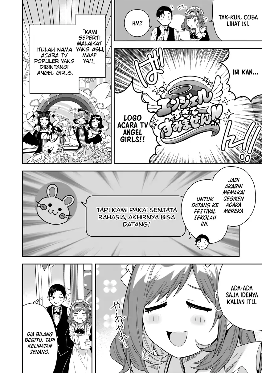 Classmate no Moto Idol ga, Tonikaku Kyodou Fushin Nan desu Chapter 30 Gambar 10