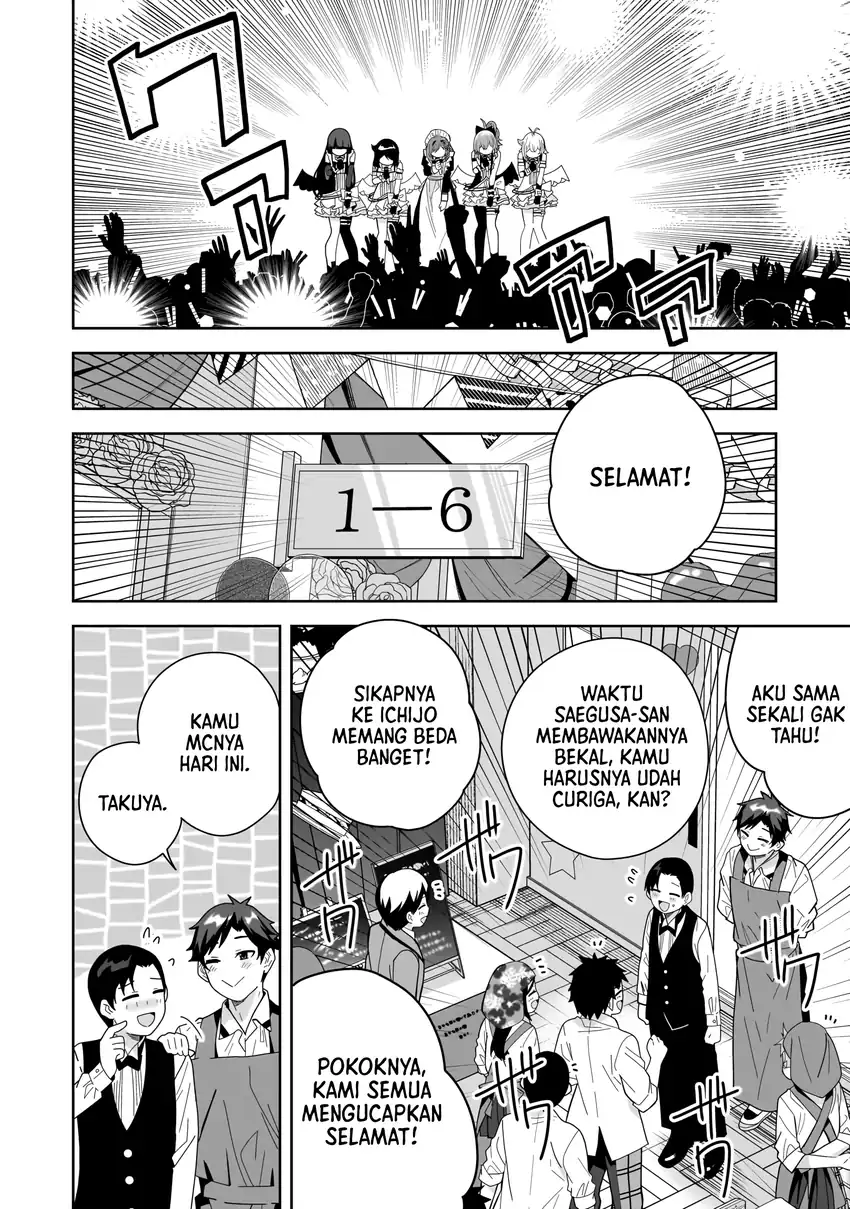 Classmate no Moto Idol ga, Tonikaku Kyodou Fushin Nan desu Chapter 32 Gambar 10