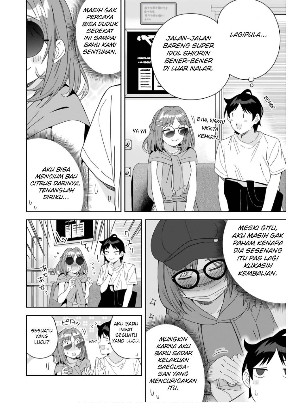 Classmate no Moto Idol ga, Tonikaku Kyodou Fushin Nan desu Chapter 6 Gambar 10