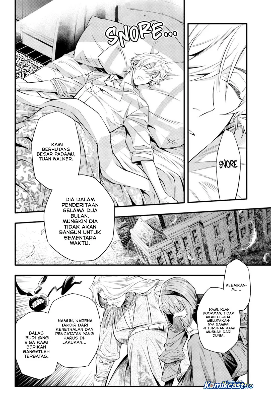 D Gray Man Chapter 258 Gambar 7