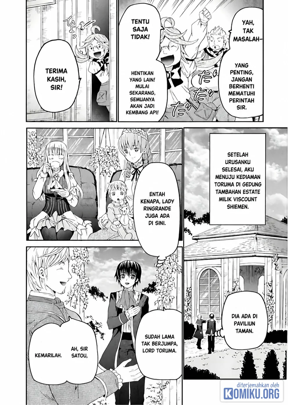 Death March kara Hajimaru Isekai Kyousoukyoku Chapter 111 Gambar 8