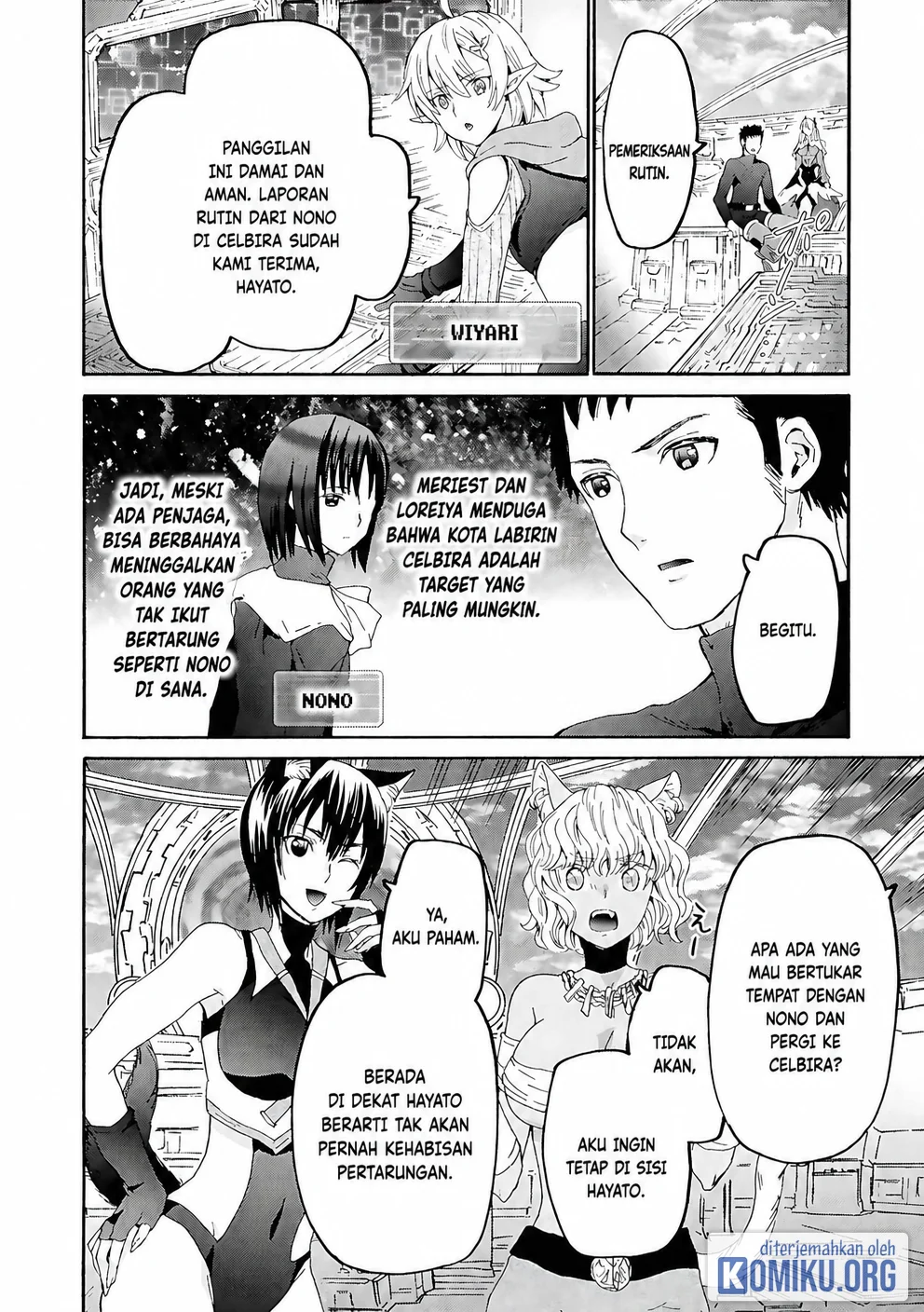 Death March kara Hajimaru Isekai Kyousoukyoku Chapter 115 Gambar 8