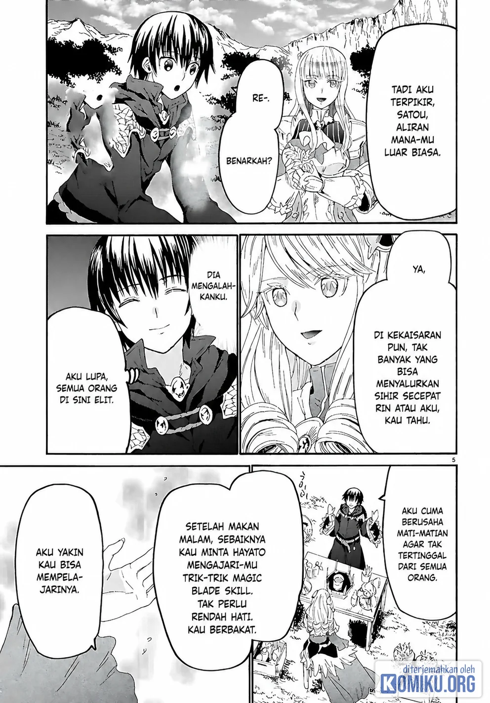 Death March kara Hajimaru Isekai Kyousoukyoku Chapter 123 Gambar 6