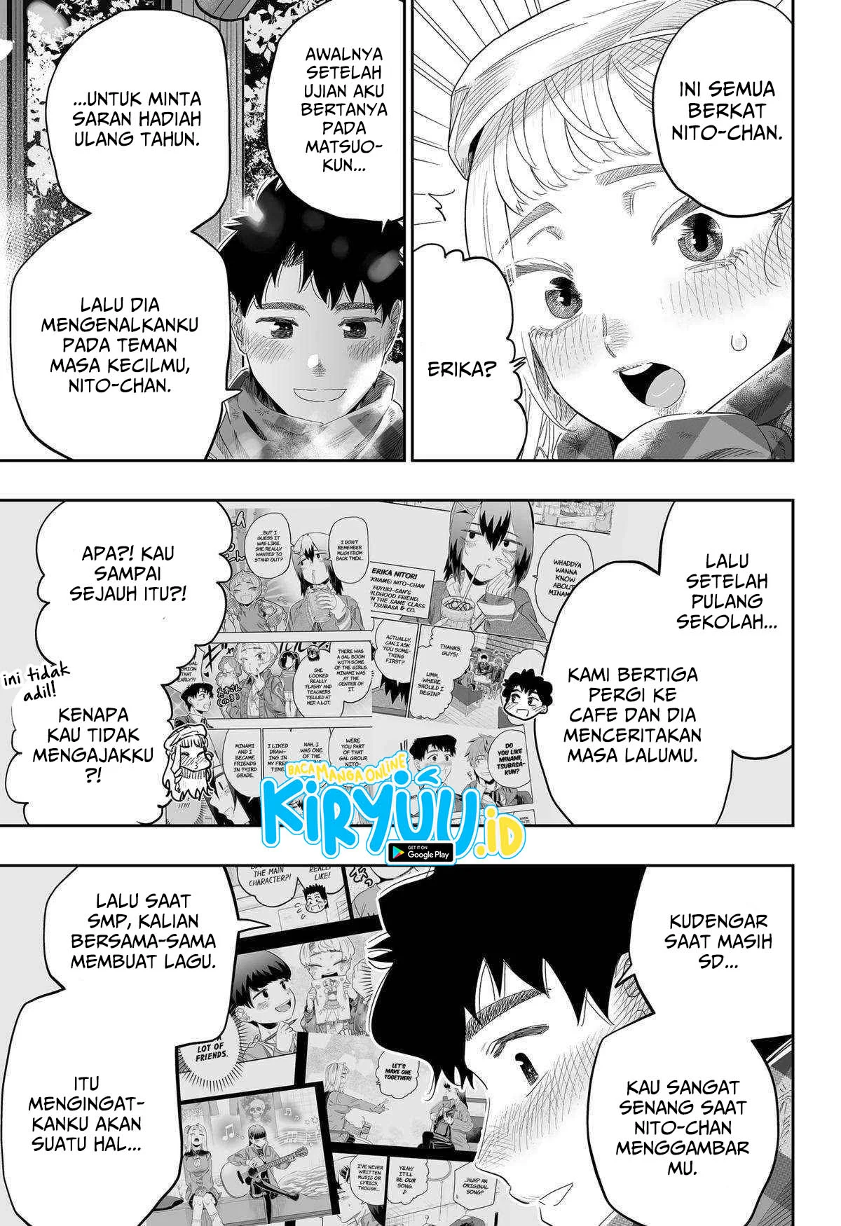Dosanko Gyaru wa Namaramenkoi Chapter 100.2 Gambar 8