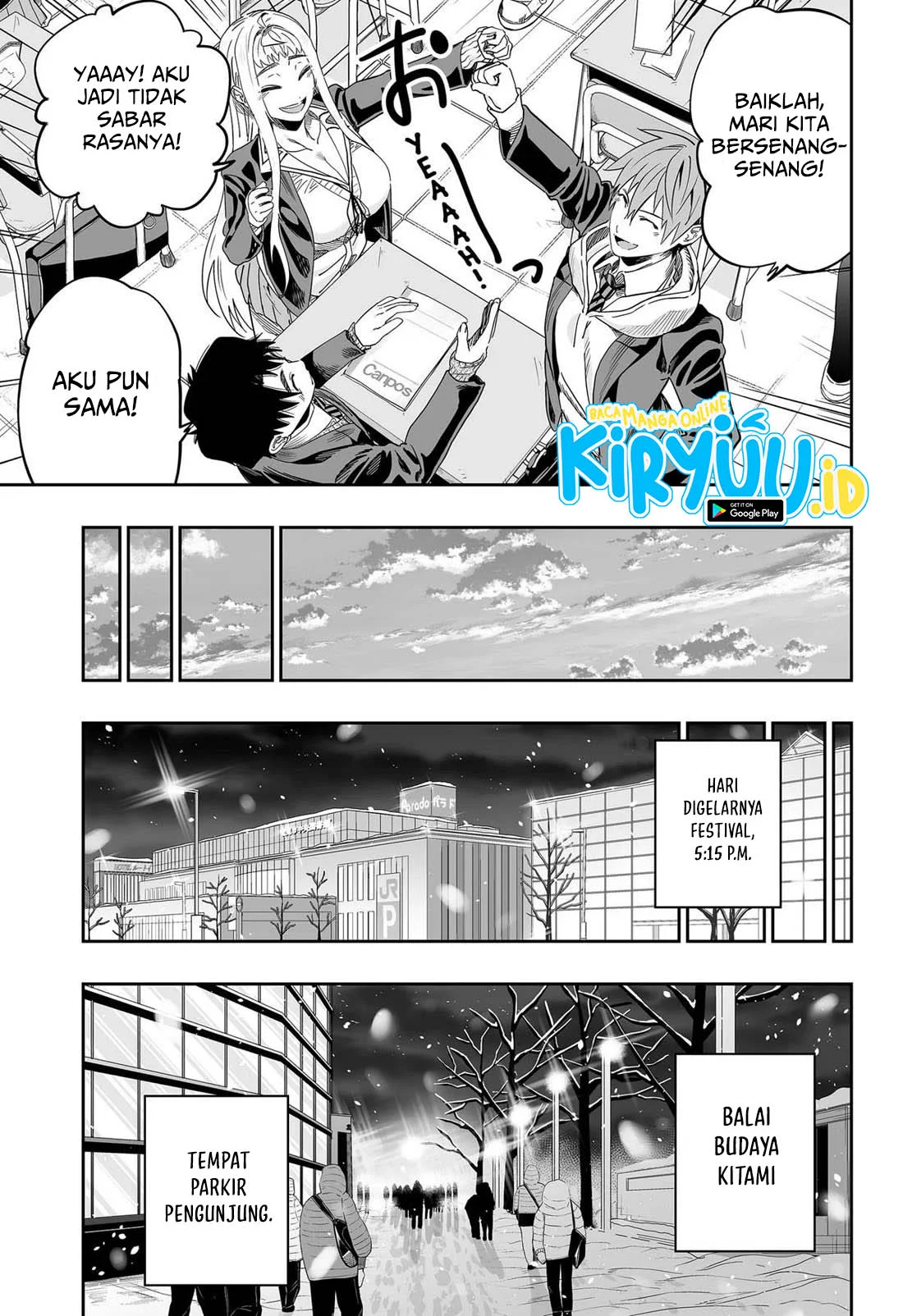 Dosanko Gyaru wa Namaramenkoi Chapter 113 Gambar 6