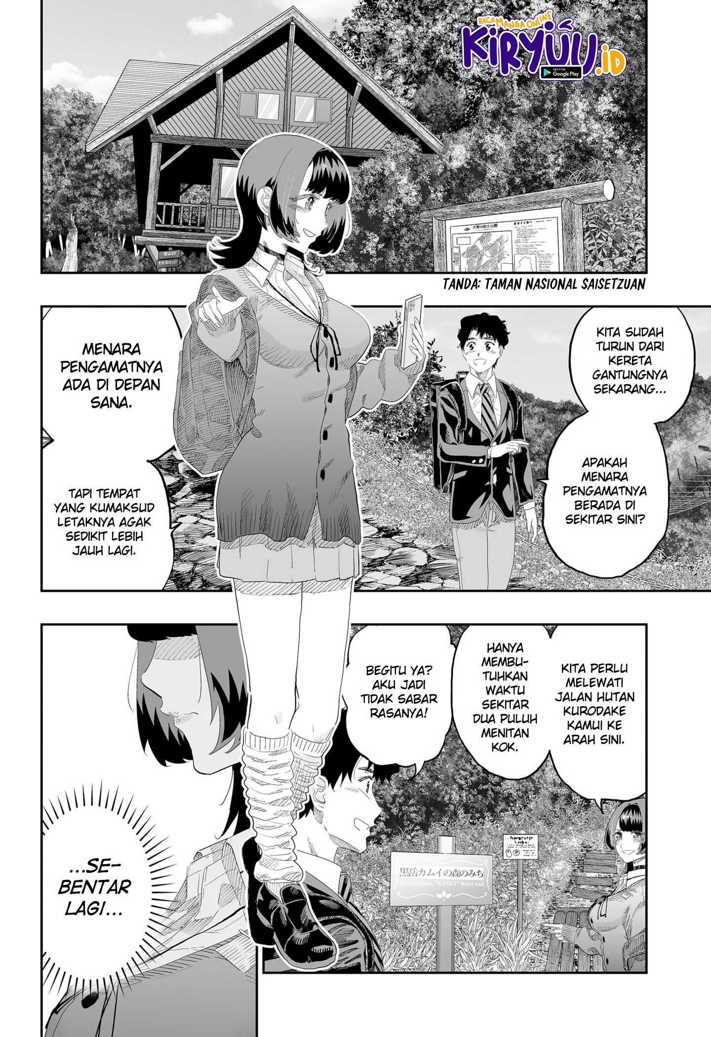 Dosanko Gyaru wa Namaramenkoi Chapter 87 Gambar 8