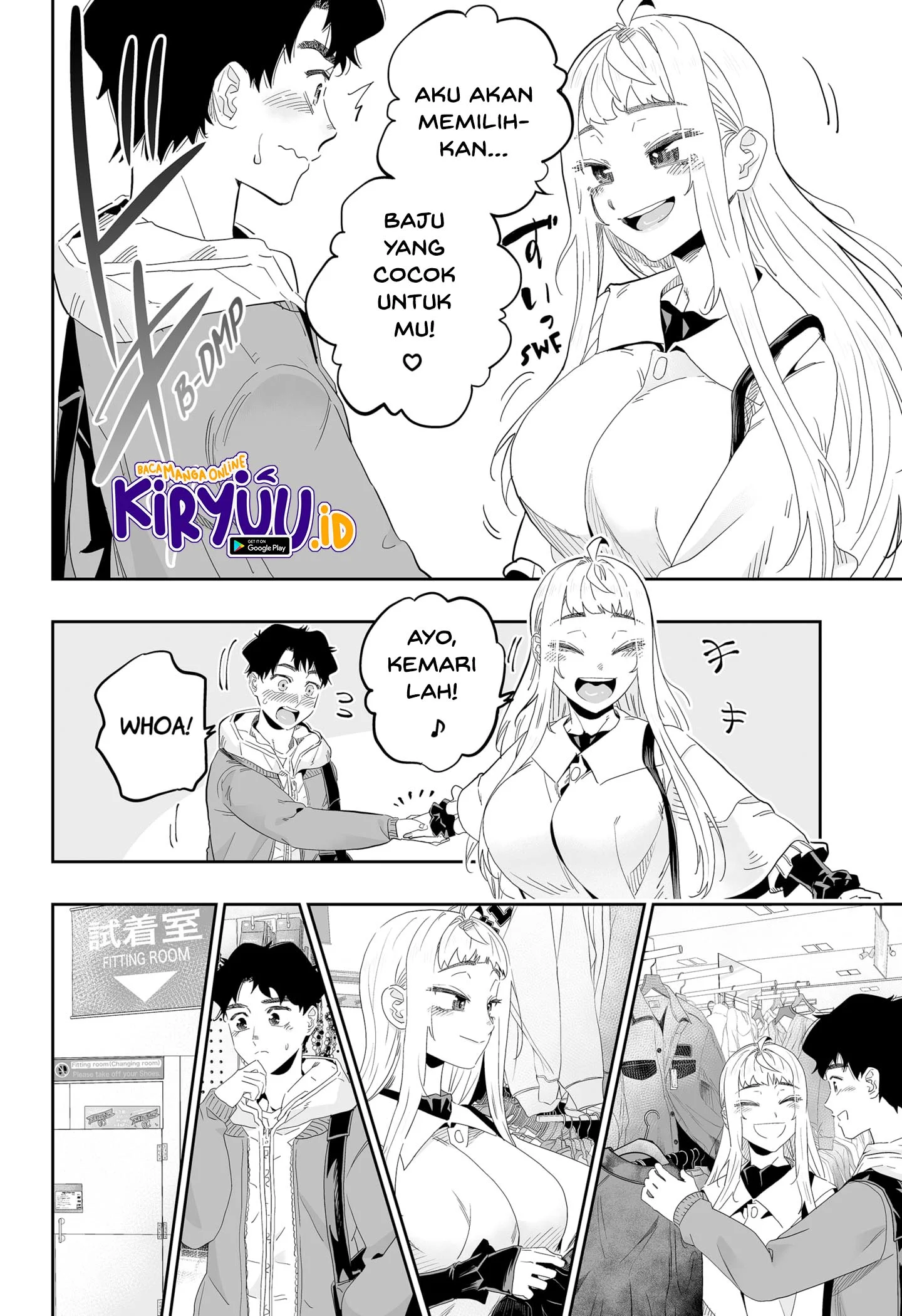 Dosanko Gyaru wa Namaramenkoi Chapter 90 Gambar 8