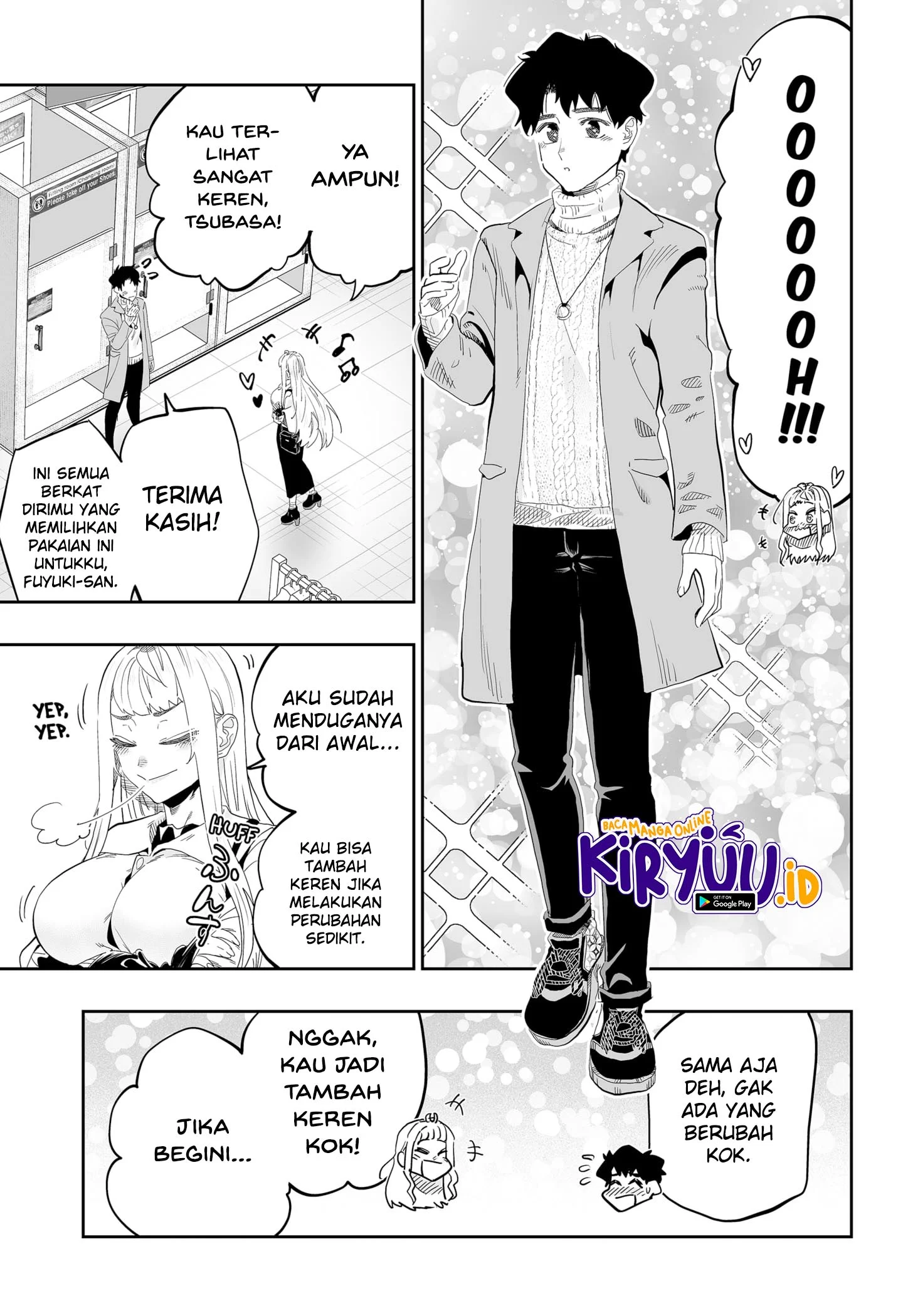Dosanko Gyaru wa Namaramenkoi Chapter 90 Gambar 9
