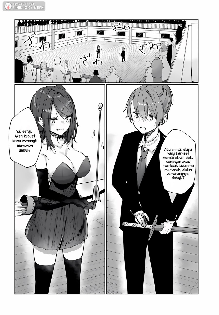 Doukyo Shiteiru Kensei no Onna Shishou ga Kawaisugite Mainichi Shiawase Desu Chapter 9.1 Gambar 6