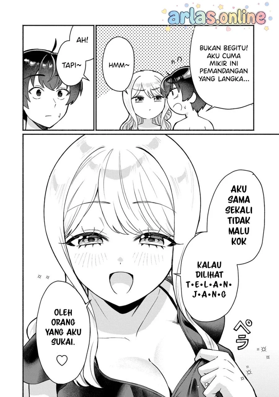Douyara Ore wa Imadoki Gal na Toshiue Osananajimi kara Gekiomo Kanjou wo Mukerareteiru Rashii Chapter 17 Gambar 7