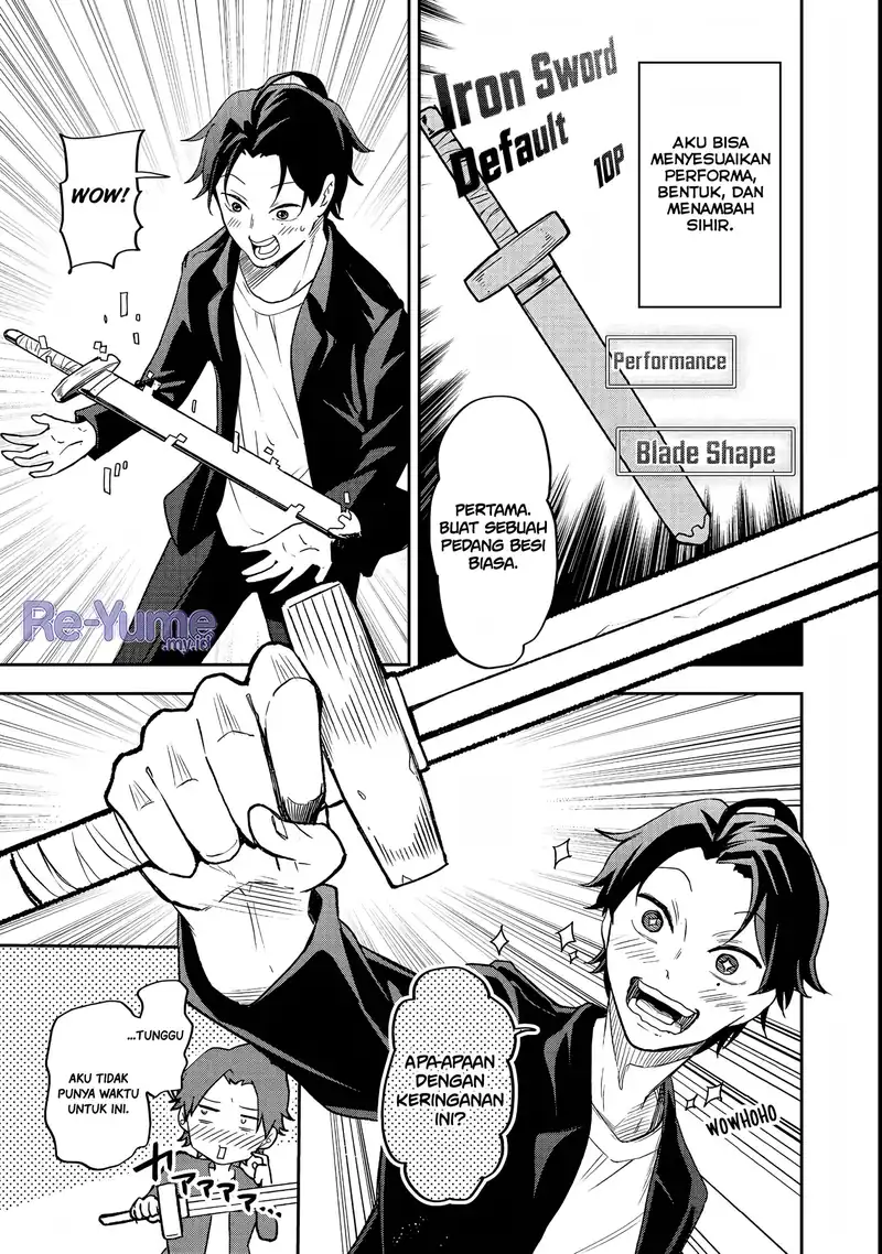 Dungeon Master Han-me ~Futsu ni Yatte mo Muri Soudakara Casino Tsukurukoto ni Shita~ Chapter 1 Gambar 11