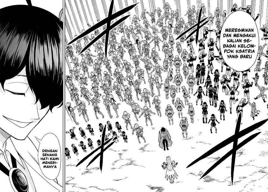Eiyuu Onna Kishi ni Yuunou to Bareta Ore no Bijin Harem Kishidan - Gaikaku Hikume no Kijutsu Kishidan Chapter 14 Gambar 8