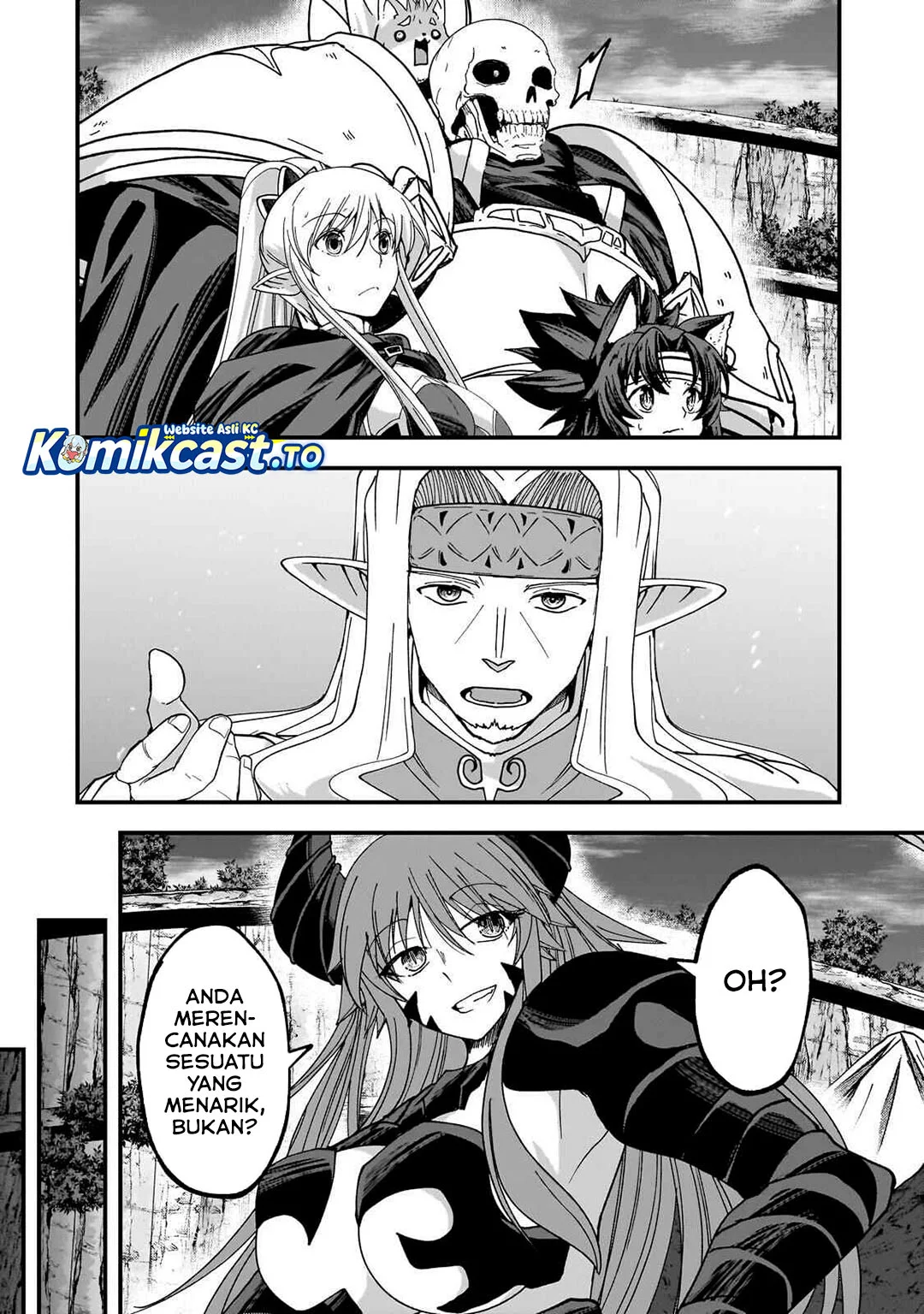 Gaikotsu Kishi-sama, Tadaima Isekai e Odekake-chuu Chapter 69.2 Gambar 6