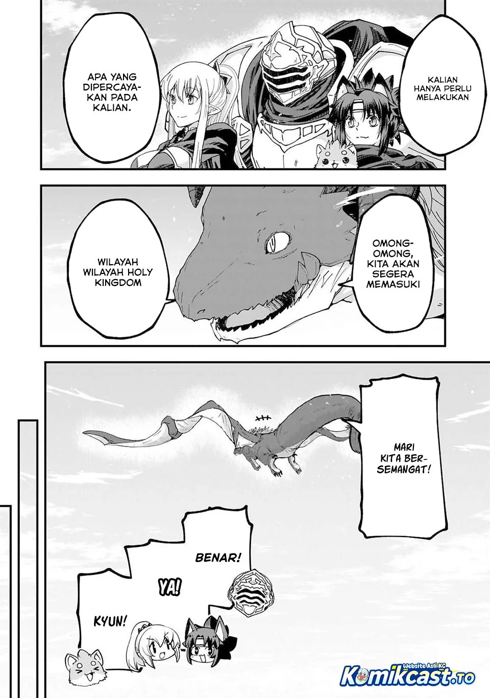 Gaikotsu Kishi-sama, Tadaima Isekai e Odekake-chuu Chapter 72 Gambar 8