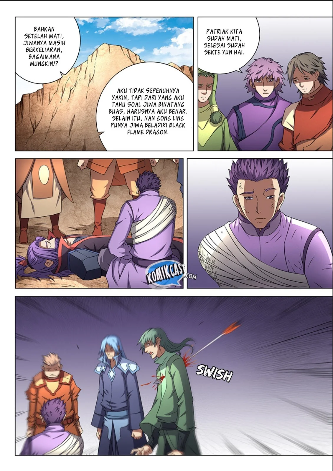 God of Martial Arts Chapter 143 Gambar 6