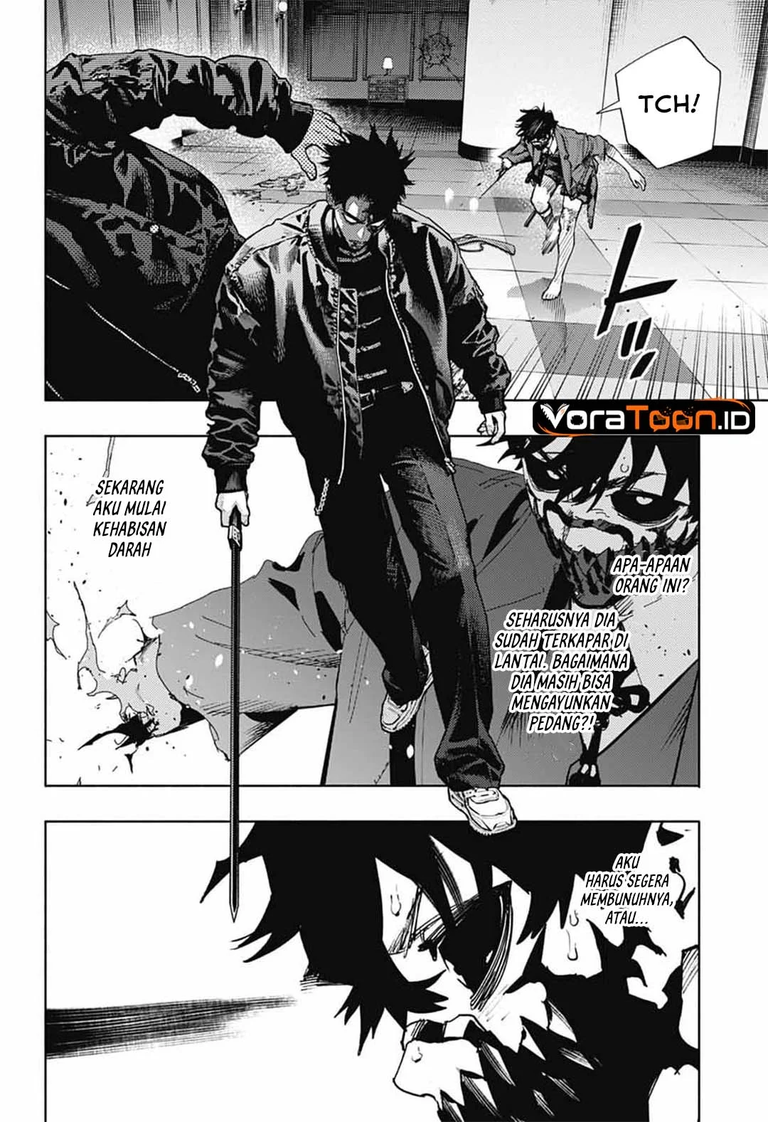 Gokurakugai Chapter 38 Gambar 8