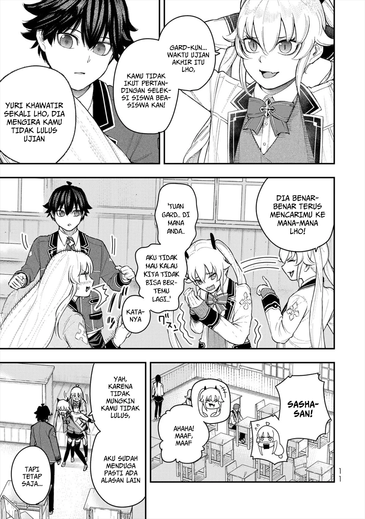 Gomi Ika da to Tsuihou Sareta Shiyounin, Jitsu wa Zense Kenja desu ~Shijou Saikyou no Kenja, Sekai Saikouhou no Gakuen ni Kayou~ Chapter 5 Gambar 13