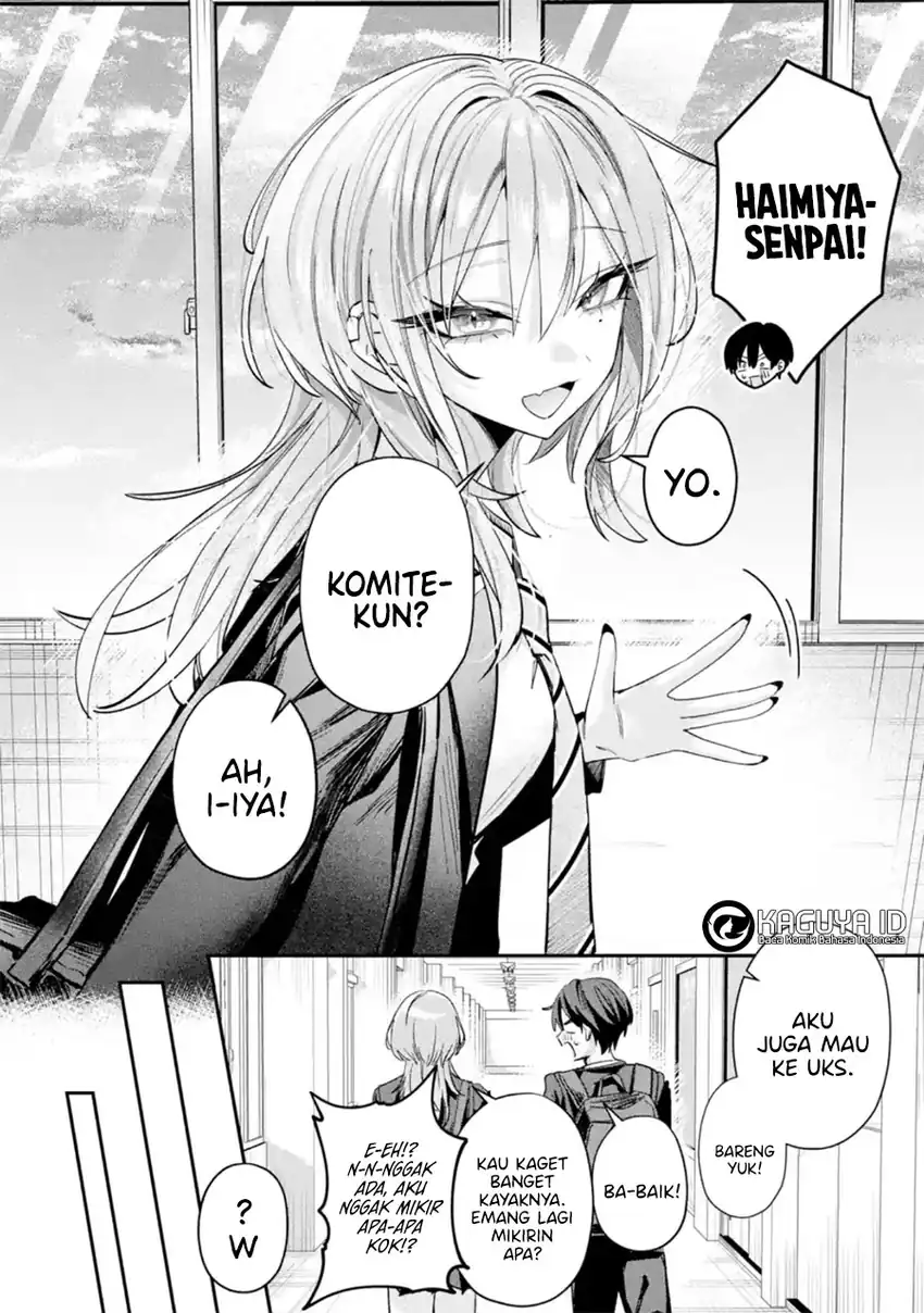 Haimiya-senpai wa Kowakute Kawaii Chapter 14 Gambar 6