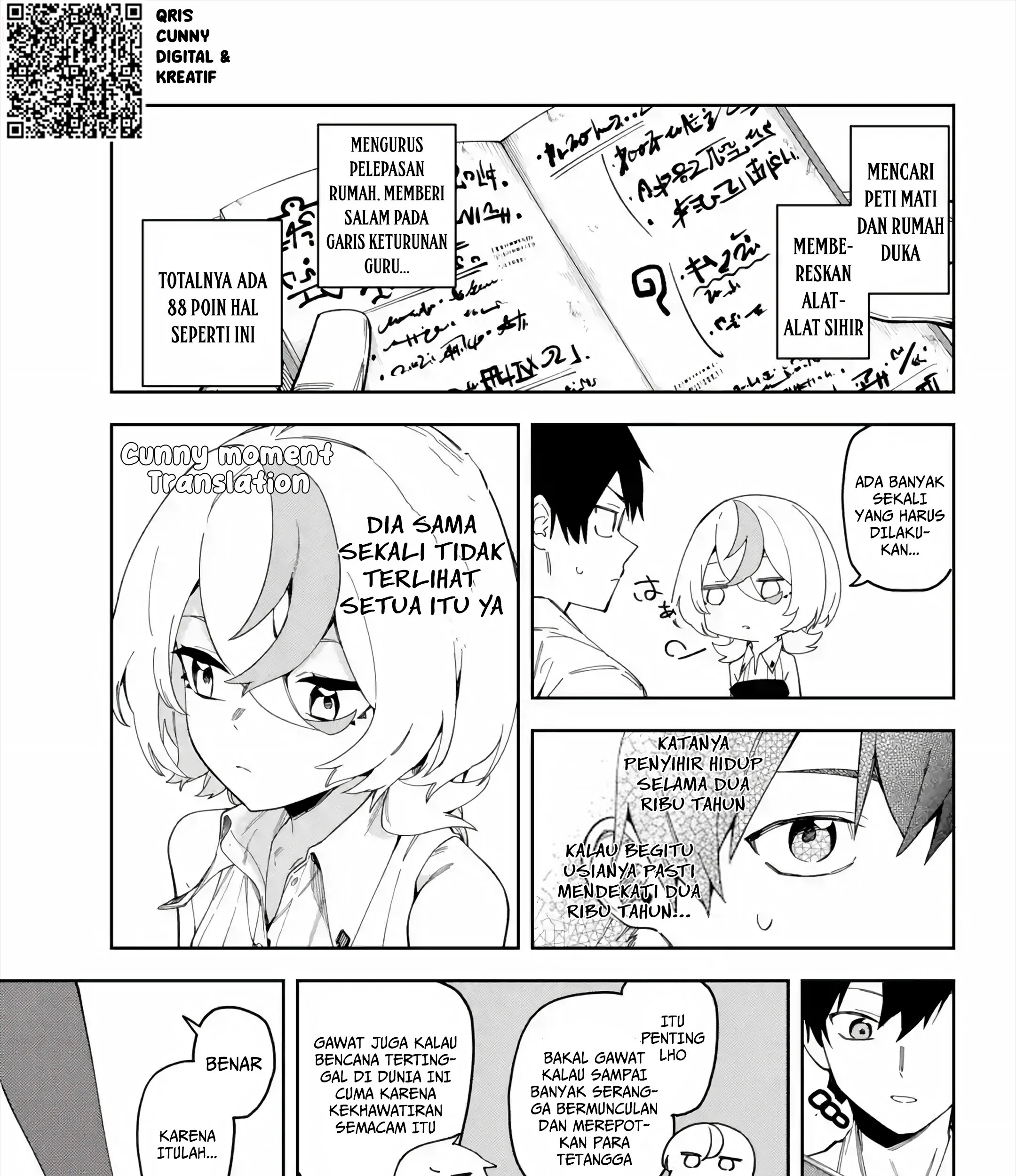 Hatsukoi no Majo kara Tanomareta Shigoto wa, Kanojo ga Shinu made no Junbi datta. Chapter 1 Gambar 39