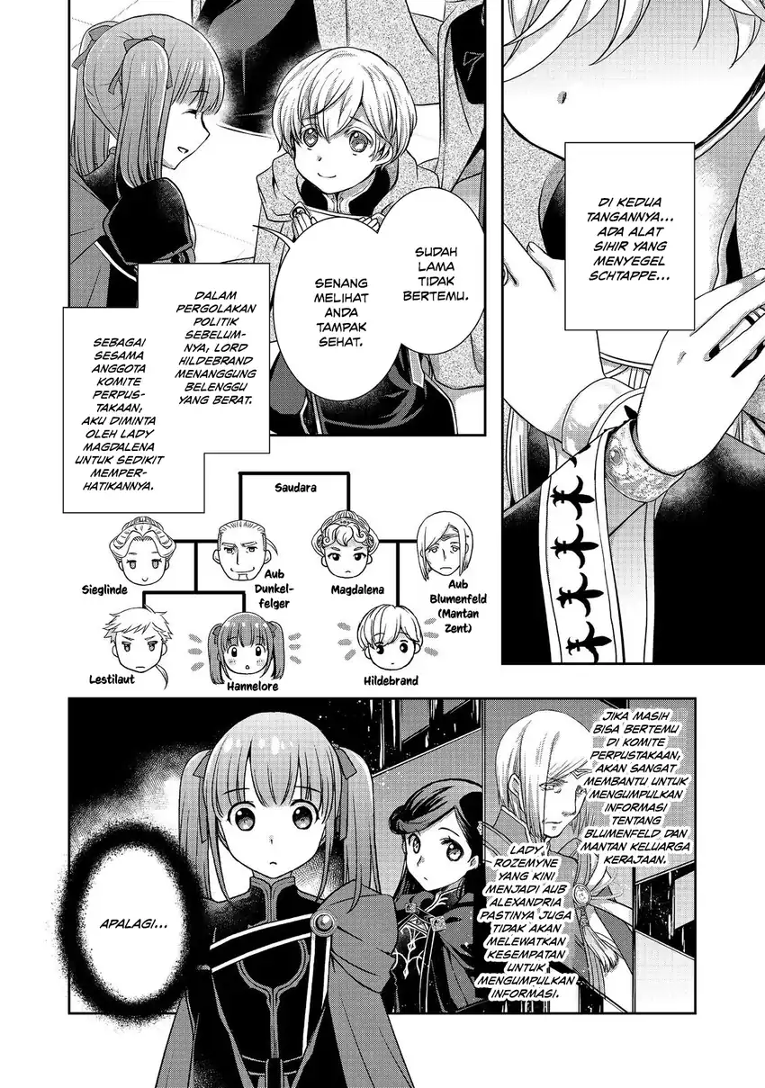 Honzuki no Gekokujou: Hannerōre no Kizoku-in Gonensei Ichi – Koishite Mitai O’hime-sama Chapter 5 Gambar 8