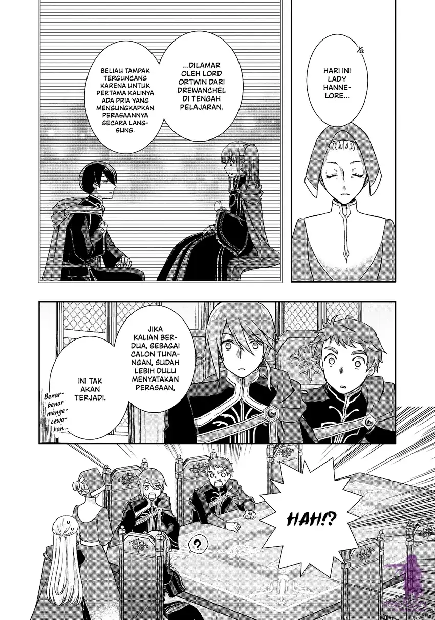 Honzuki no Gekokujou: Hannerōre no Kizoku-in Gonensei Ichi – Koishite Mitai O’hime-sama Chapter 9 Gambar 7