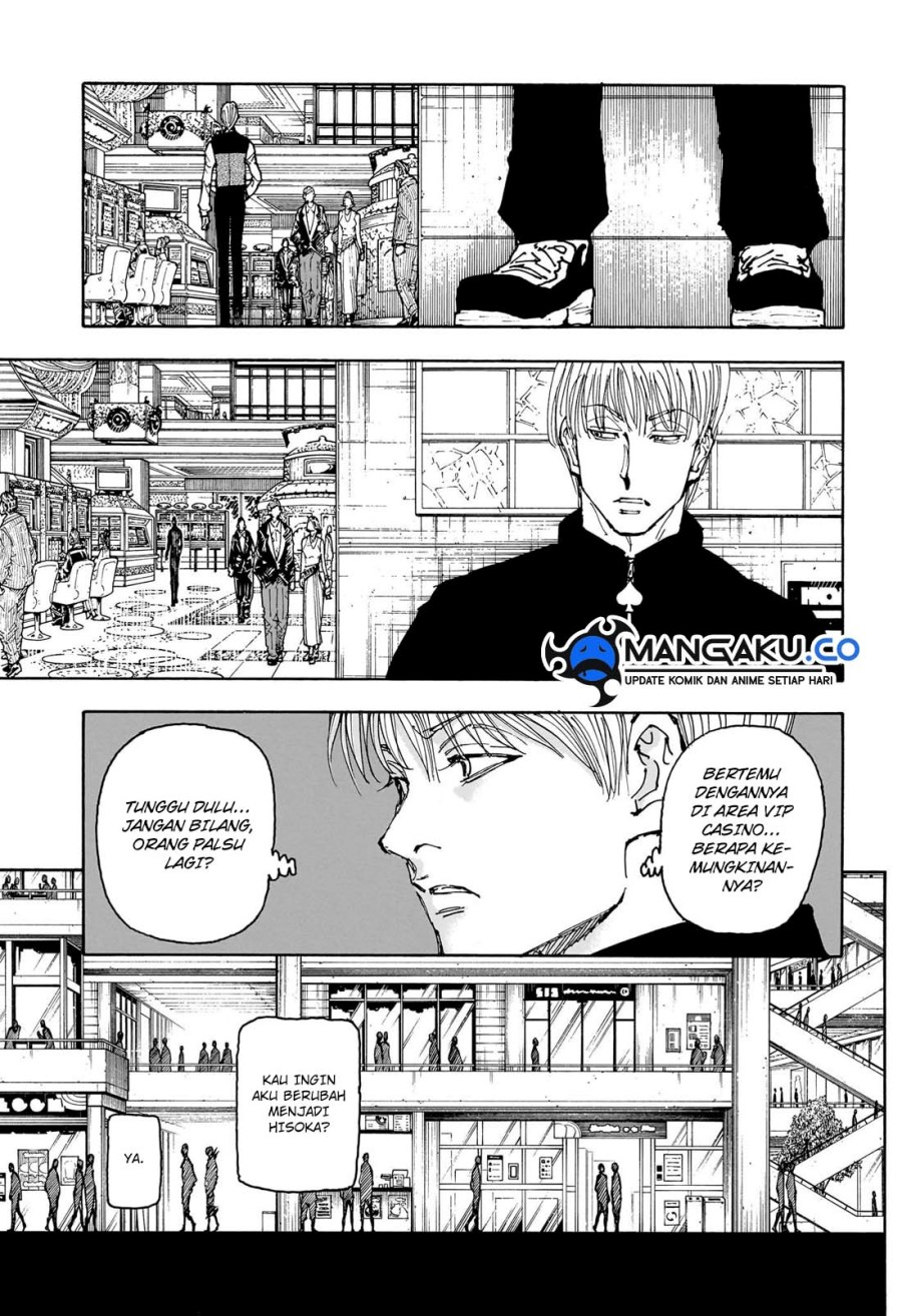 Hunter x Hunter Chapter 405 Gambar 6