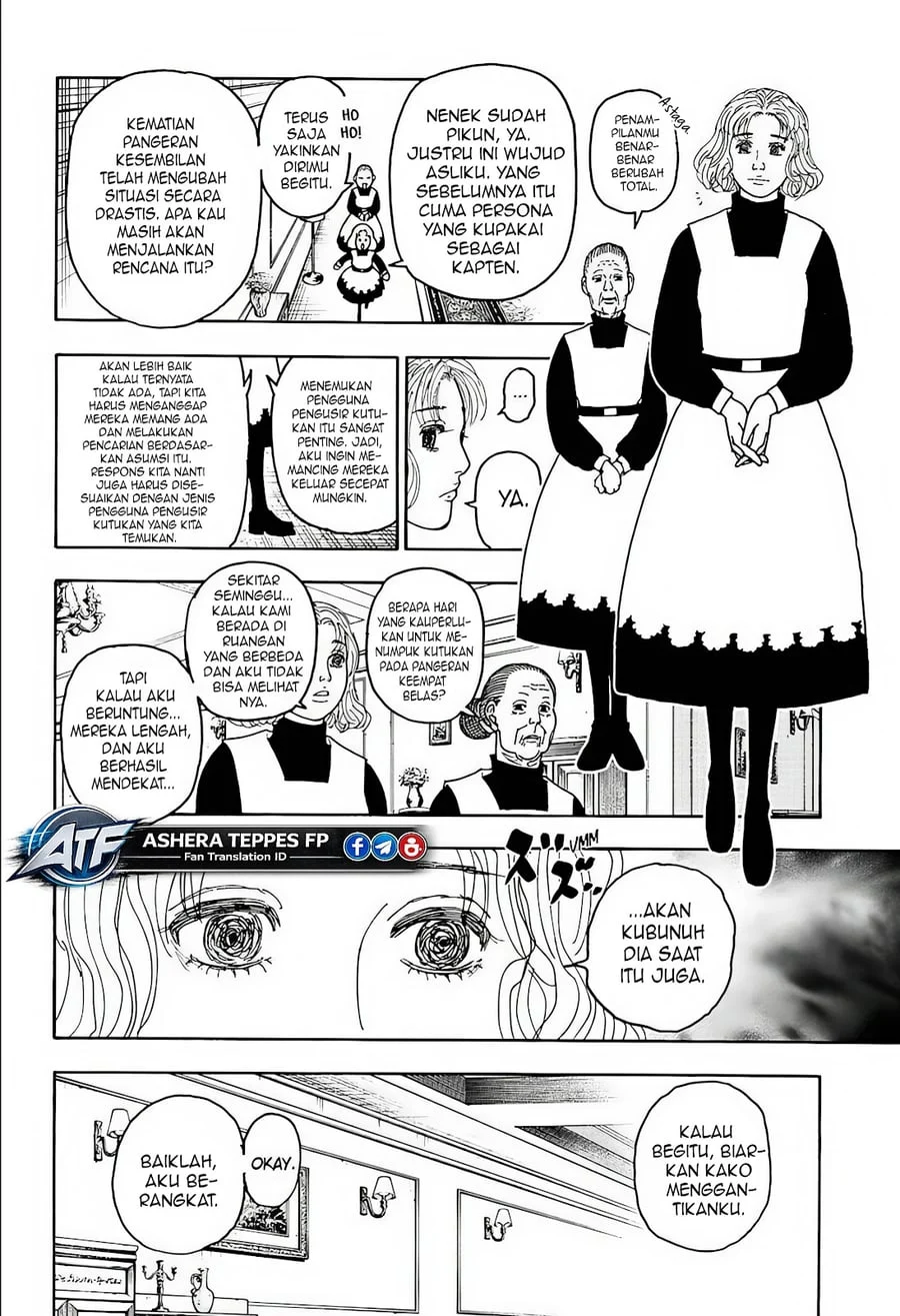 Hunter x Hunter Chapter 411 Gambar 7