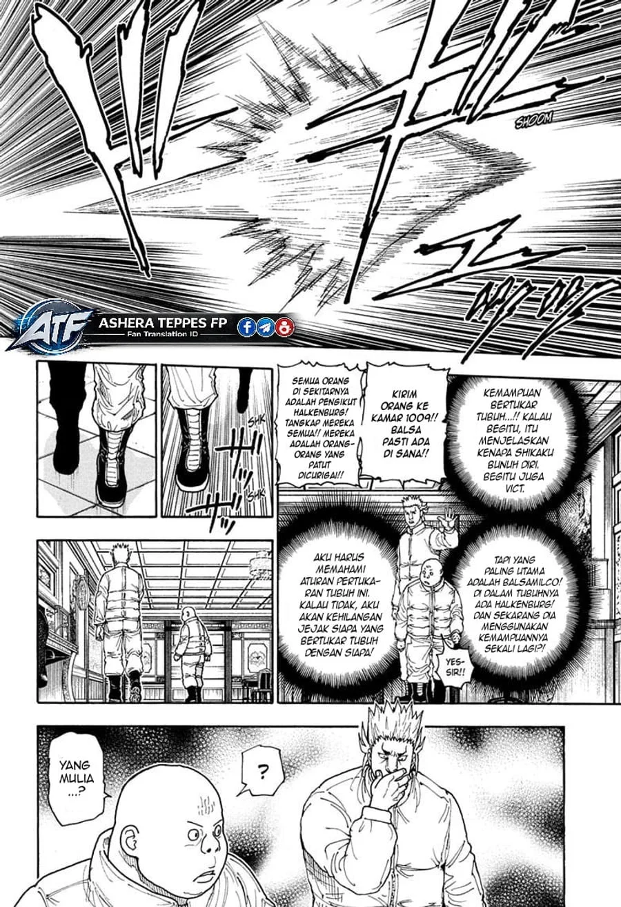 Hunter x Hunter Chapter 413 Gambar 6