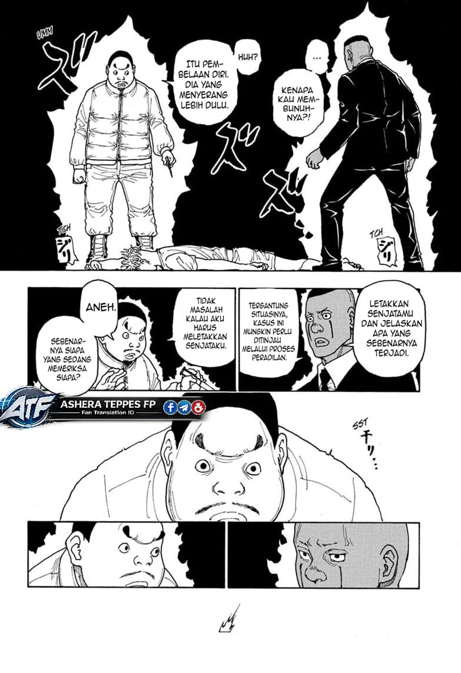 Hunter x Hunter Chapter 414 Gambar 7
