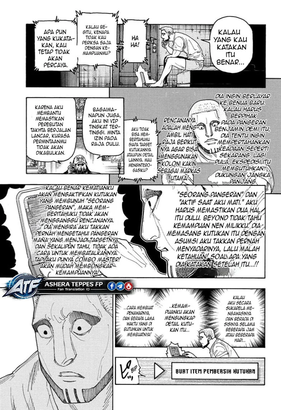 Hunter x Hunter Chapter 415 Gambar 6