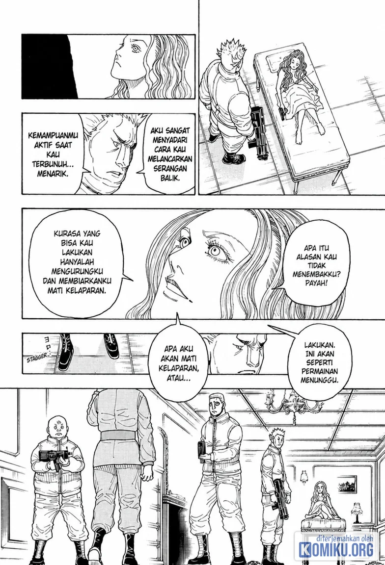 Hunter x Hunter Chapter 416 Gambar 6