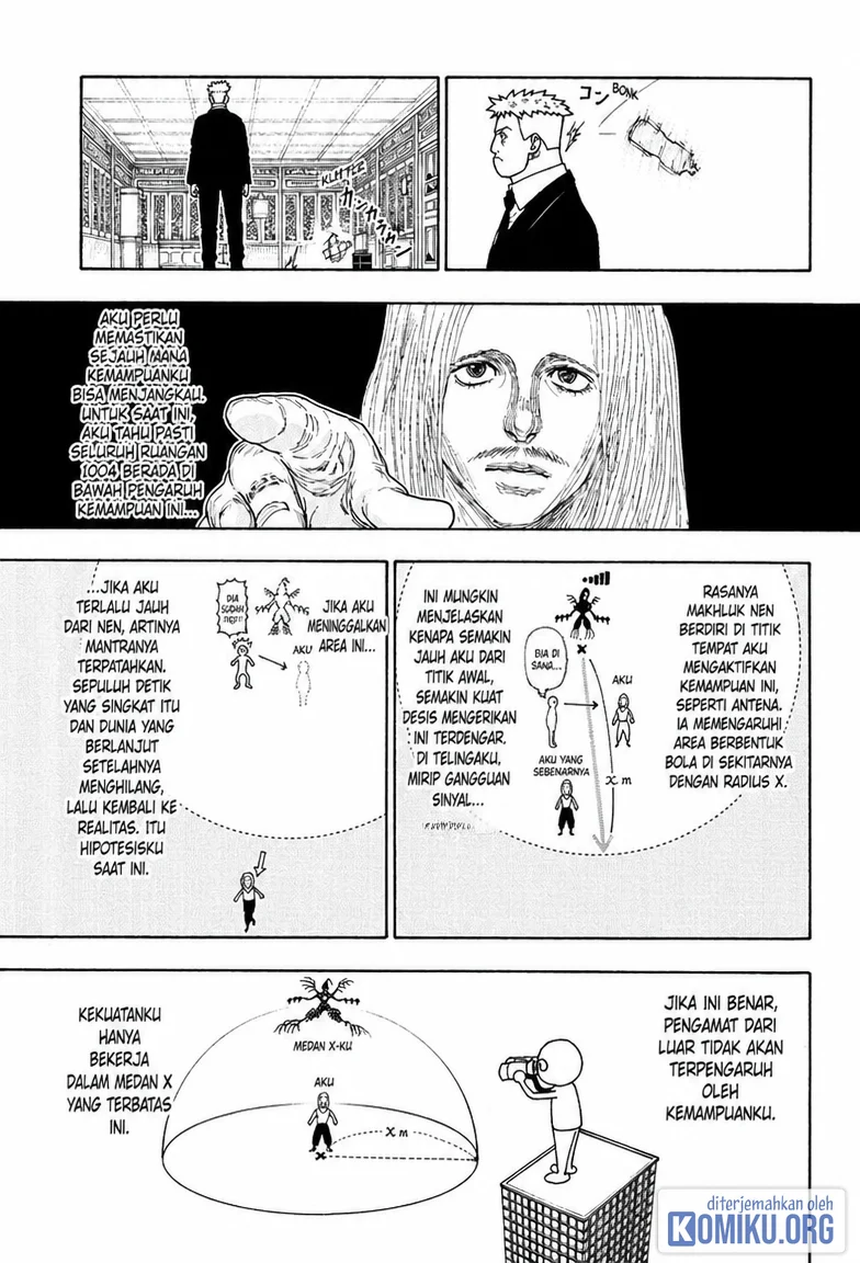 Hunter x Hunter Chapter 418 Gambar 6