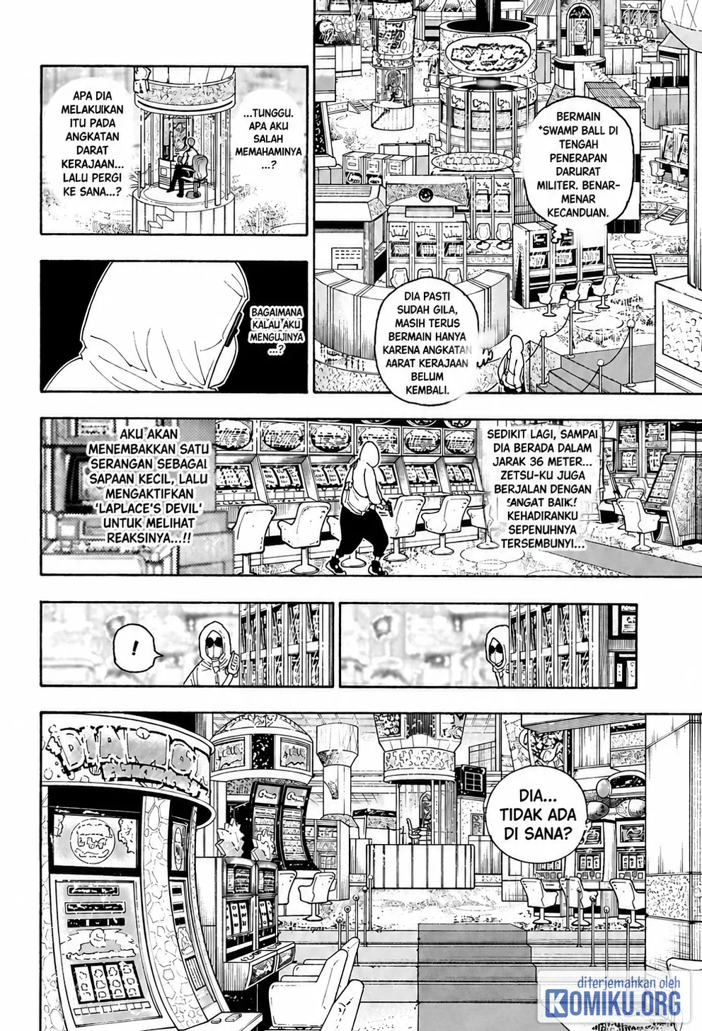 Hunter x Hunter Chapter 420 Gambar 6
