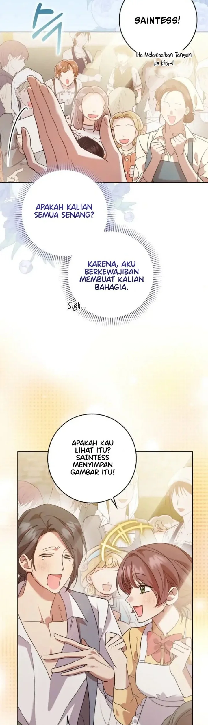 Hush Now, Saintess! Chapter 1 Gambar 22