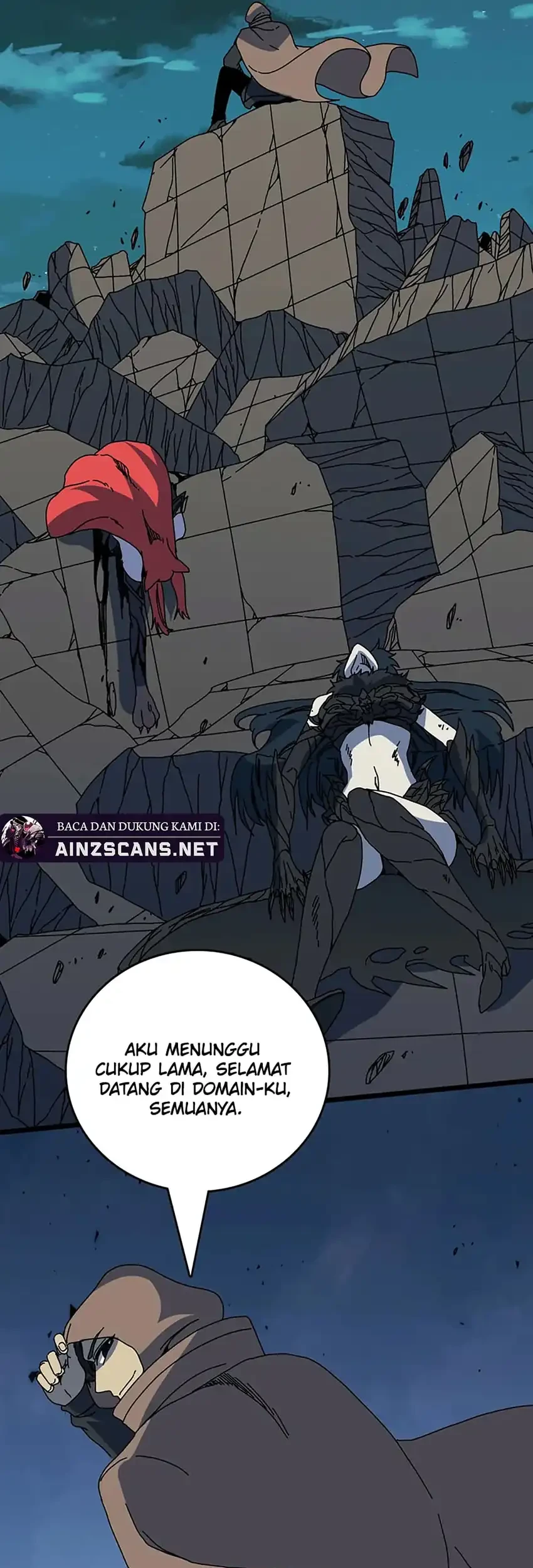 I Become Invincible Black Dragon Boss At The Start Chapter 100 Gambar 14