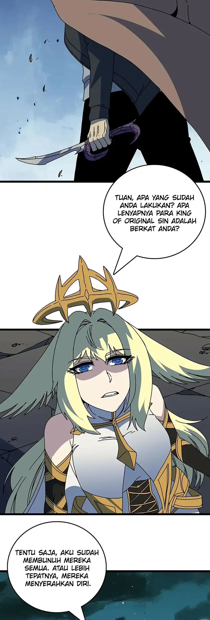 I Become Invincible Black Dragon Boss At The Start Chapter 100 Gambar 15