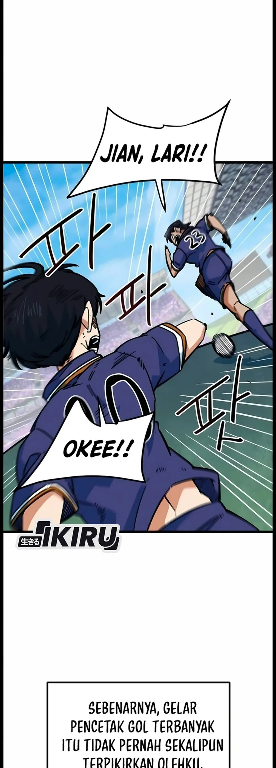 I’m Being Misunderstood as a Soccer Genius Chapter 90 Gambar 26