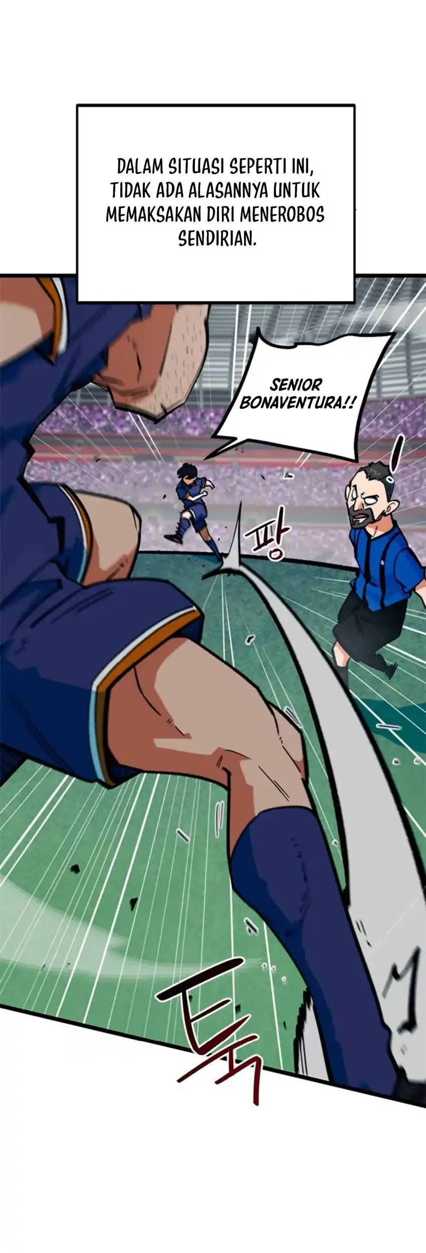 I’m Being Misunderstood as a Soccer Genius Chapter 93 Gambar 27