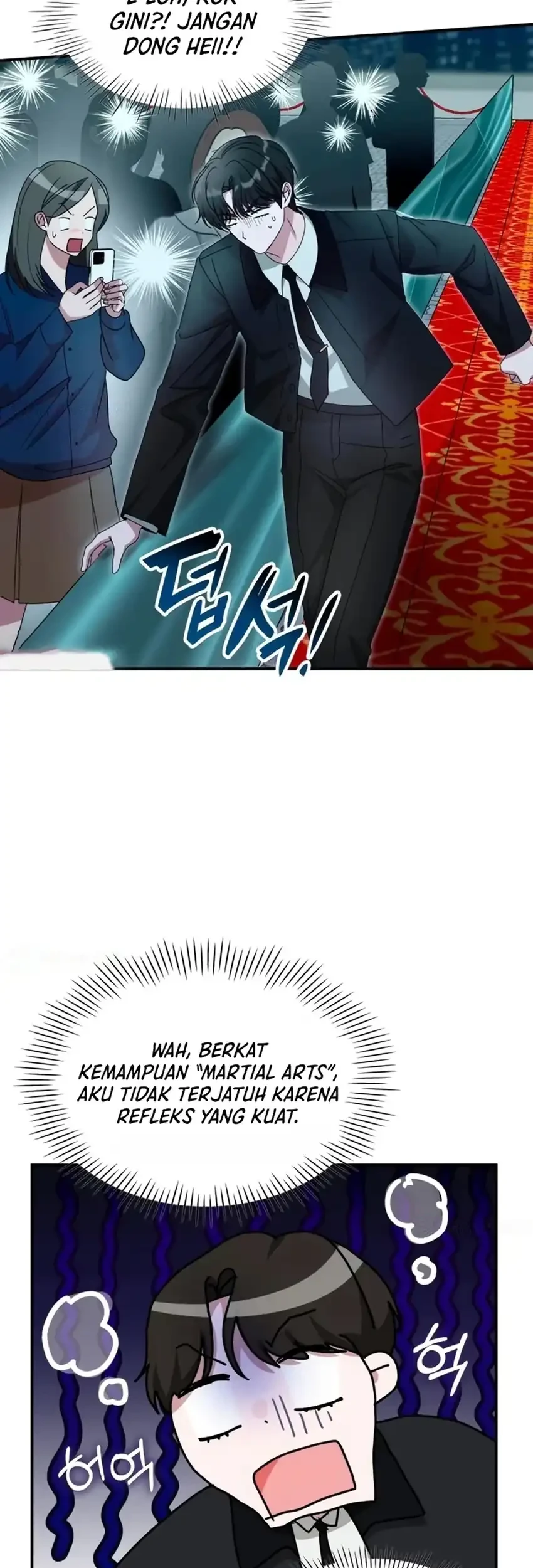I Was Immediately Mistaken for a Monster Genius Actor Chapter 103 Gambar 17