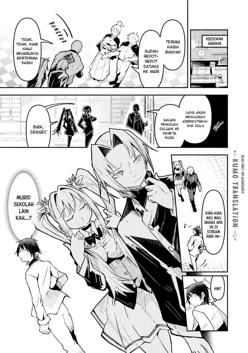 Isekai de Haishin Katsudou wo Shitara Tairyou no Yandere Shinja wo Umidashite Shimatta Ken Chapter 54 Gambar 6